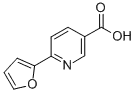 Molecular Structure of 884507-36-2 (6-(2-FURYL)NICOTINIC ACID)
